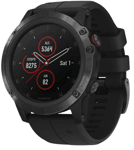 Garmin Fenix 5X Plus - Barometric Altimeter Watch
